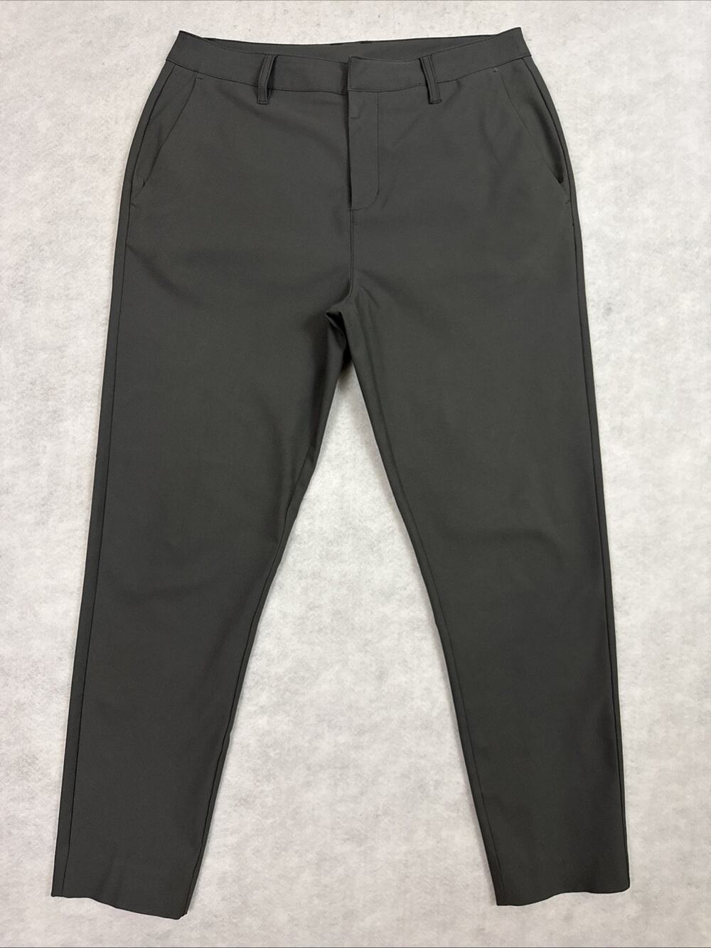 BYLT Premium Basics Executive Pants Mens 33 Gray Tapered Anti Wrinkle Golf